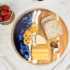 木材サービングトレイ